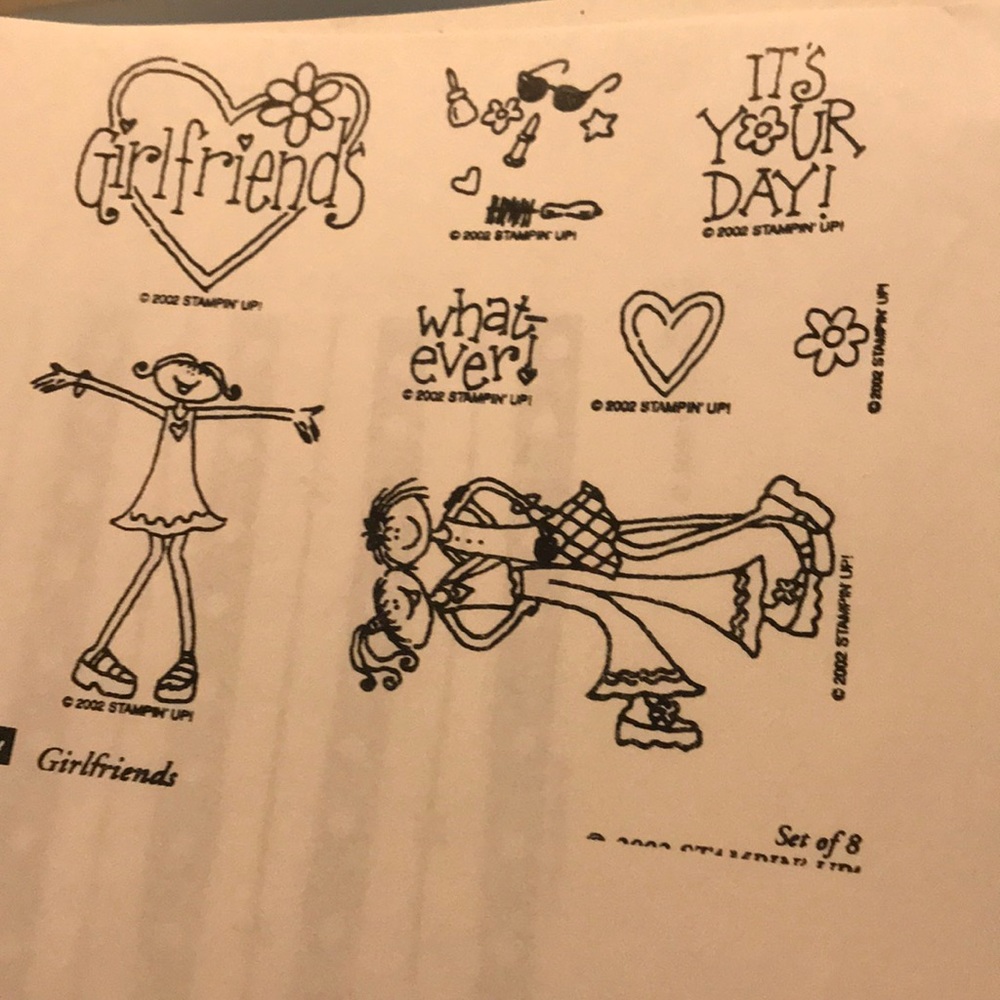Stampin Up. Girlfriends. 2002